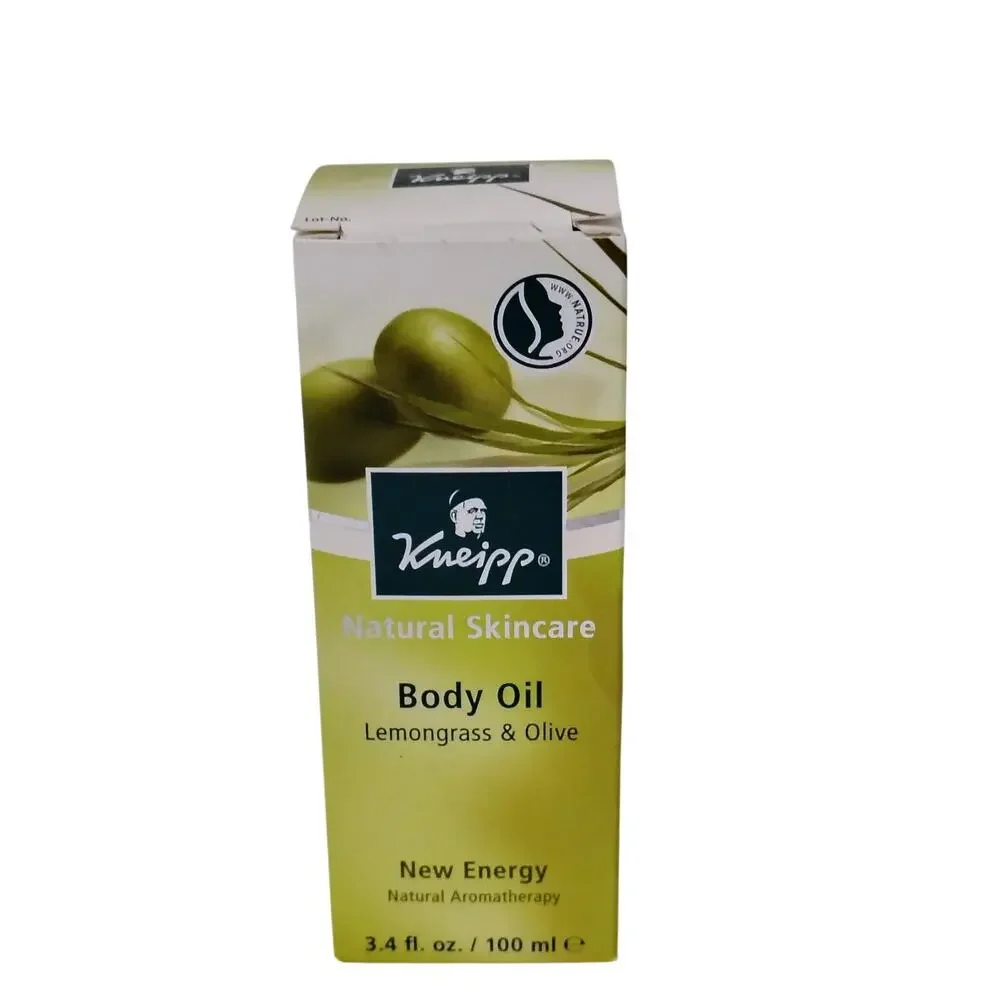 Kniepp Lemongrass & Olive New Energy Natural Body Oil 3.4 oz. All Skin Types NEW